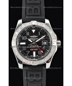 Breitling Avenger Steel GMT Swiss Watch 1:1 Ultimate Edition - Black Dial