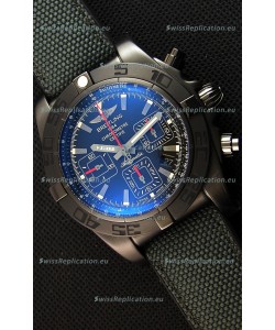 Breitling Chronomat 44 Blacksteel Swiss Replica DLC Coating 1:1 Mirror Watch
