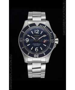 Breitling Superocean Automatic 44 Steel - Navy Blue Dial 1:1 Mirror Replica