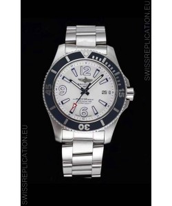 Breitling Superocean Automatic 44 Steel - White Dial 1:1 Mirror Replica