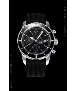 Breitling SuperOcean Heritage II 44MM Black Dial Swiss Replica Watch 