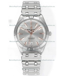 Breitling Chronomat 36MM Stainless Steel Casing 1:1 Mirror Replica Watch Steel Dial