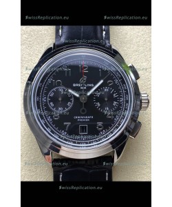 Breitling Premier B01 Chronograph 42 Edition Steel Casing Black Dial - 1:1 Mirror Replica Watch