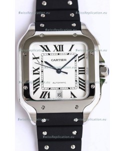 Santos De Cartier Stainless Steel Casing 1:1 Mirror Swiss Replica Watch 40MM