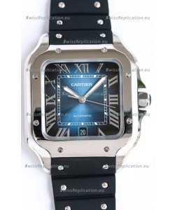 Santos De Cartier Stainless Steel Casing 1:1 Mirror Swiss Replica Watch 40MM