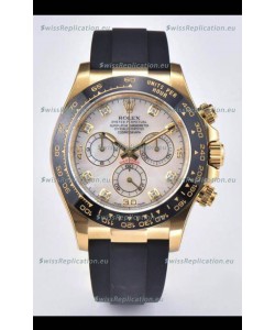 Rolex Cosmograph Daytona 116518LN-0037 Yellow Gold Original Cal.4130 Movement - 904L Steel Watch