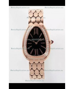 Bvlgari Serpenti Seduttori Edition in Rose Gold Casing Super Clone Watch