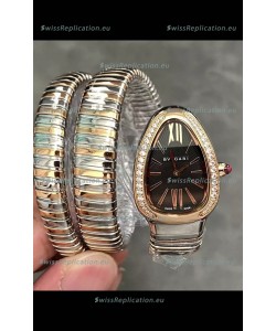 Bvlgari Serpenti Tubogas Double Spiral Two Tone Super Clone Replica Watch