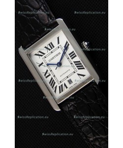 Cartier Tank Solo Swiss Automatic Watch in Steel Strap 31MM Wide 