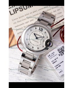 Ballon De Cartier Swiss Automatic 1:1 Mirror Quality 33MM in Steel Casing