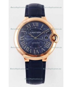 Ballon De Cartier Swiss Automatic 1:1 Mirror Quality 42MM in Rose Gold Casing