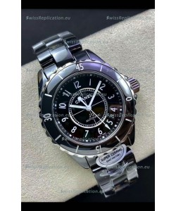 Chanel J12 38MM Black Ceramic Case Watch Automatic 1:1 Mirror Replica Watch