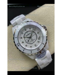 Chanel J12 38MM White Ceramic Case Watch Automatic 1:1 Mirror Replica Watch