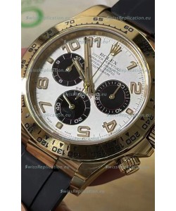 Rolex Cosmograph Daytona 116528 Yellow Gold Original Cal.4130 Movement - 904L Steel Watch