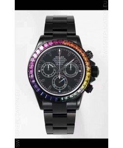 Rolex Daytona Blaken Edition Swiss 1:1 Mirror Replica Cal.4130 Movement PVD Casing