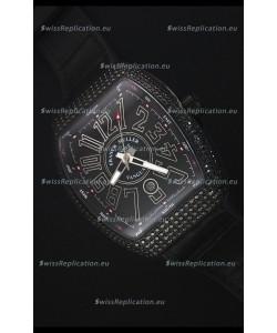 Franck Muller Vanguard Swiss Replica Watch in PVD Coated Case