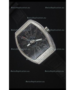 Franck Muller Vanguard Swiss Replica Watch in Stainless Steel Case