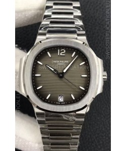 Patek Philippe Nautilus 7118/1A-011 35MM 1:1 Mirror Swiss Replica Watch in Brown Dial 