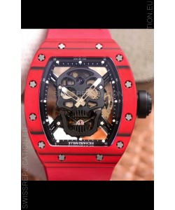 Richard Mille RM052-1 Tourbillon in RED Ceramic Casing - 1:1 Mirror Quality 
