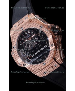 Hublot Big Bang MP-11 Power Reserve 3D Gold Carbon Replica Watch