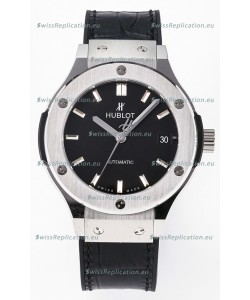 Hublot Super Clone Classic Fusion Titanium 38MM 1:1 Mirror Replica Watch Black Dial