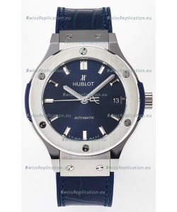 Hublot Super Clone Classic Fusion Titanium 38MM 1:1 Mirror Replica Watch Blue Dial
