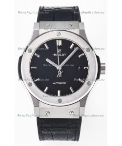 Hublot Super Clone Classic Fusion Titanium 42MM 1:1 Mirror Replica Watch Black Dial