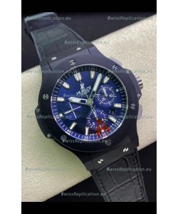 Hublot Super Clone Big Bang Edition Watch in Ceramic Casing Blue Dial 1:1 Mirror Replica
