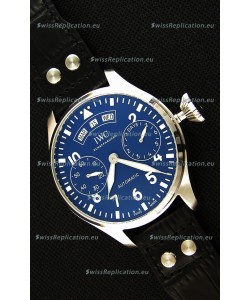 IWC Big Pilot Annual Calendar IW502702 Spitfire Blue Dial Swiss 1:1 Mirror Replica