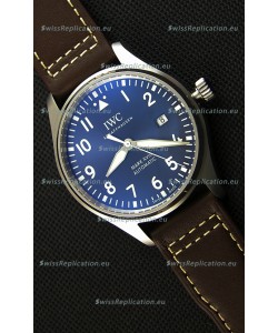 IWC Pilot's MARK XVIII IW327010 Steel Blue Dial Le Petit Prince Swiss Replica Watch 1:1 Mirror Edition