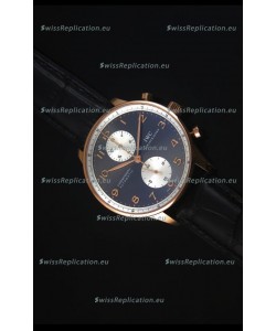 IWC Portuguese Chrono Automatic Jackie Chan 1:1 Mirror Replica Watch