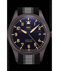 IWC Pilot's MARK XVIII Heritage 1:1 Swiss Watch 904L Steel Casing Black Matte Finishing