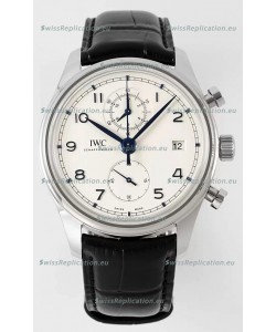 IWC Portugieser Chronograph Classic IW390302 White Dial Swiss Replica Watch