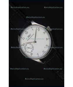 IWC Portuguese Handwind Ref# IW5242 Swiss 1:1 Mirror White Dial Watch