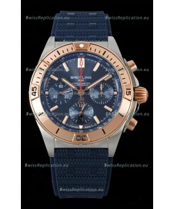 Breitling Chronomat B01 42 Edition Swiss 904L Steel Casing Blue Dial 1:1 Mirror Replica Watch