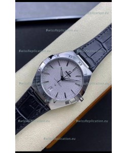 Omega Co-Axial Constellation 41MM 904L Steel Grey Dial 1:1 Mirror Replica Watch