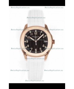 Patek Philippe Aquanaut 5167R Rose Gold 1:1 Mirror Replica Watch - Black Dial