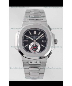 Patek Philippe Nautilus 5980/1A 904L Steel Case in Black Dial - 1:1 Mirror Replica