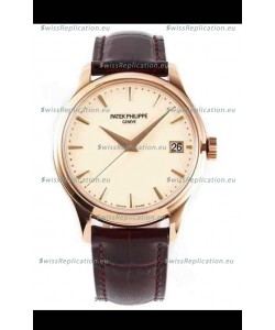 Patek Philippe #Ref 5227R in White Dial 1:1 904L Rose Gold Casing 904L Steel Swiss Watch 