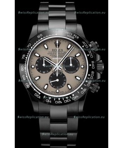 Rolex Daytona Blaken 1:1 Swiss Mirror Replica Grey Dial Cal.4130 Movement (WITH BOX) 