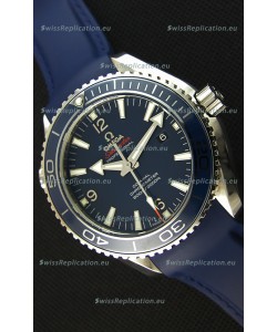Omega Seamaster Planet Ocean Swiss Blue Strap Replica 45MM 1:1 Ultimate Edition Watch 