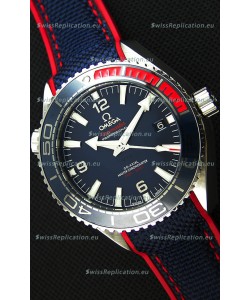 Omega Seamaster Planet Ocean Pyeong Chang 2018 Swiss Replica 1:1 Mirror Edition