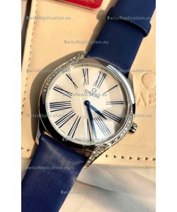 Omega De Ville Tresor Edition Swiss Quartz Watch 36MM Steel Casing White Dial