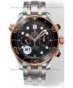 Omega Seamaster Co-Axial Master Chronograph Two Tone Steel Strap 44MM 1:1 Mirror Replica