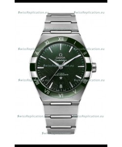Omega Co-Axial Constellation Stainless Steel Green Dial 1:1 Mirror Replica 41MM