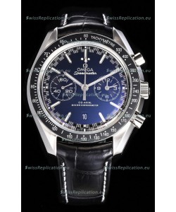 Omega Speedmaster Super Clone Racing Co-Axial Master Chronograph Swiss Replica Watch Black Dial