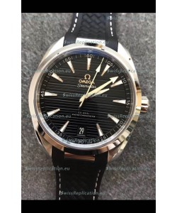 Omega Seamaster Aquaterra 41MM 1:1 Mirror Swiss Replica Watch in Black Dial