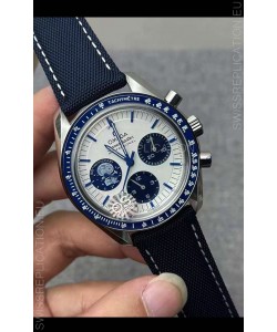 Omega Speedmaster Professional Silver Snoopy 50th Anniversary Limited Edition Swiss Replica Watch