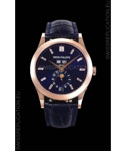 Patek Philippe Annual Calendar 5396R-012 Complications Swiss Replica Watch in Blue Dial 