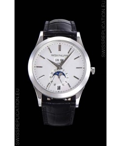 Patek Philippe Annual Calendar 5396-012 Complications Swiss Replica Watch in White Dial